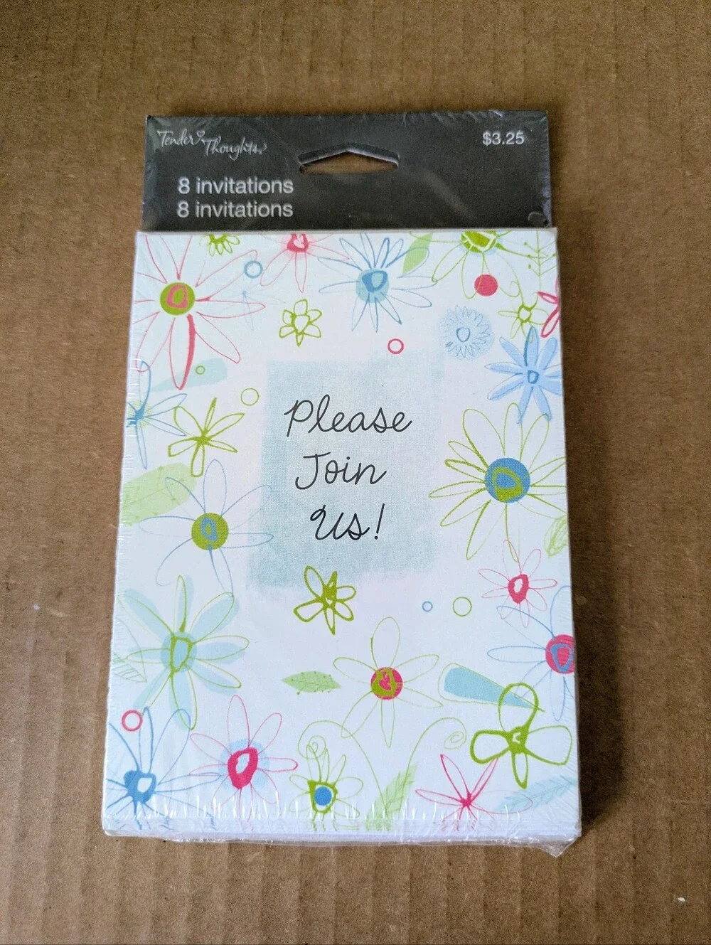 Invitations Please Join Us Floral Multicolor 23 Cards Bundle 3 Two Sealed